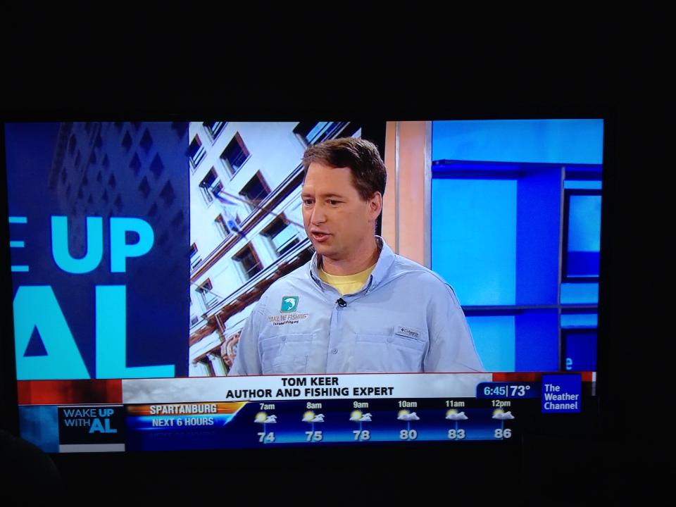 Tom Keer with Al Roker on Wake Up With Al
